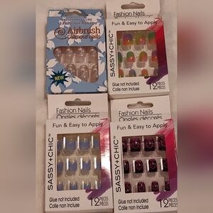 Glamour Fashion Nails - Multicolor Set